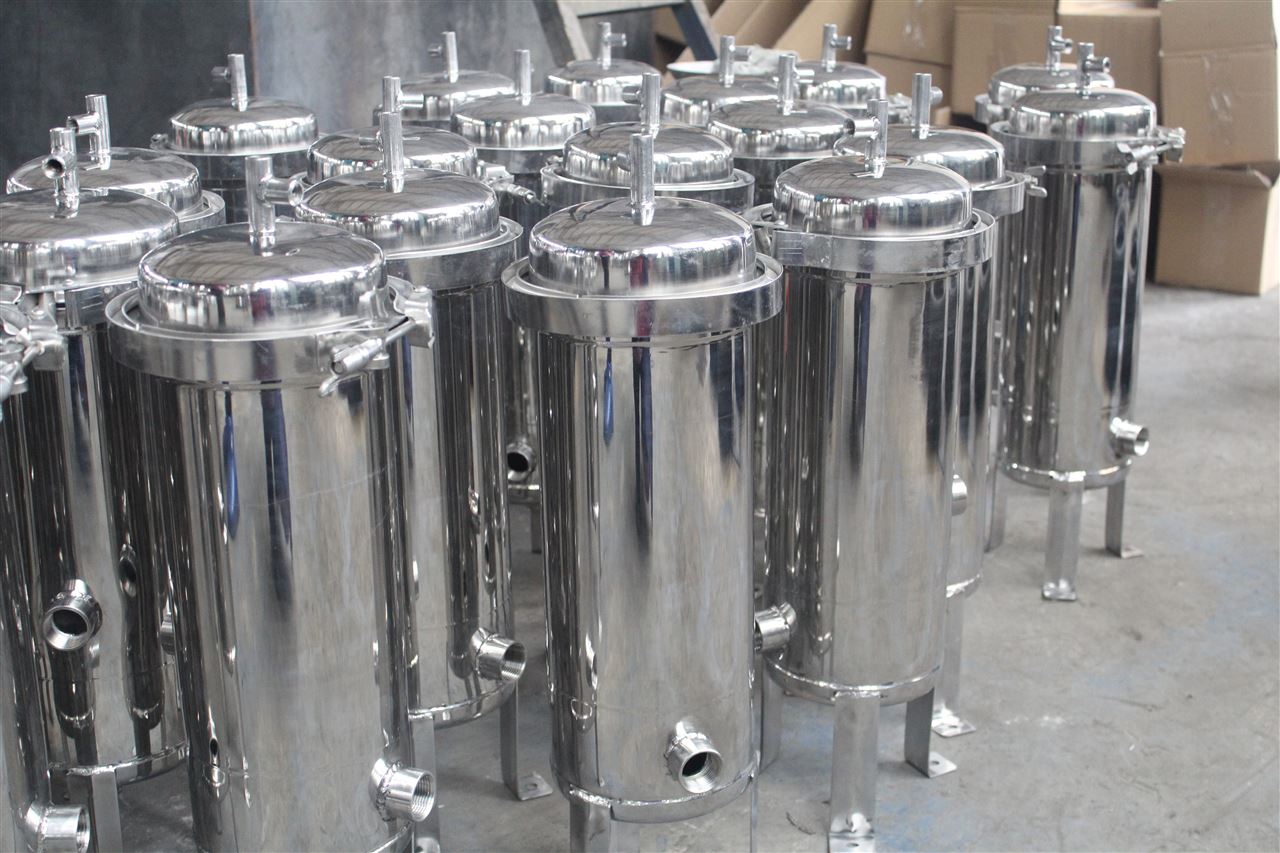 XK-008-水处理设备厂家304不锈钢保安精密过滤器